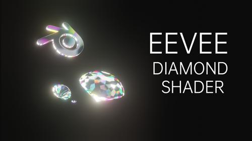EEVEE Real-Time Diamond Shader preview image